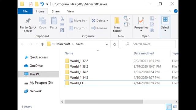 Set Minecraft World Save Locations, for Single- and Multiplayer (Server) Clients 1 - Single Player смотреть онлайн