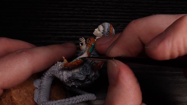 Painting a display piece: Nüwa Finished смотреть онлайн