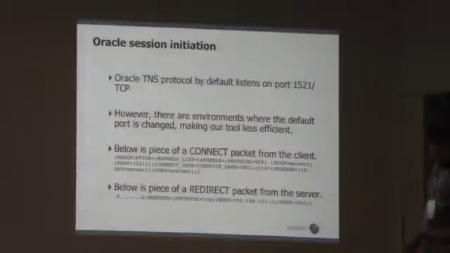 OWASP AppSec 2010: Owning Oracle: Sessions and Credentials 2/3 смотреть онлайн