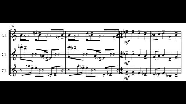"Toccata for Three Clarinets" [12-EDO] смотреть онлайн