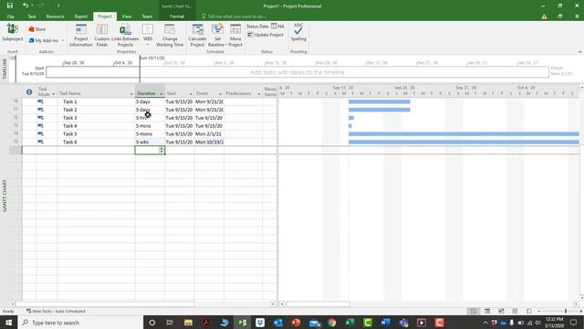 MS Project Tutorial 1 Introduction смотреть онлайн