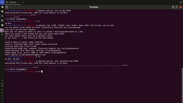 SSL hoạt động như thế nào | Thiết lập SSL cho localhost | DevOps Mentor смотреть онлайн
