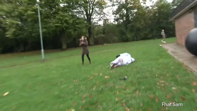 Man Fails Horribly at Space Jump Reenactment смотреть онлайн