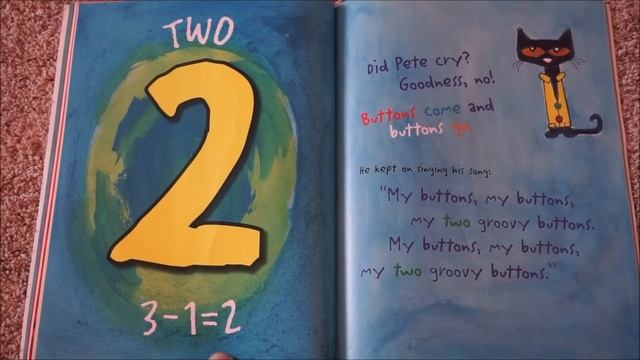 Pete The Cat and His Four Groovy Buttons Children's Read Aloud Story Book For Kids By James Dean смотреть онлайн