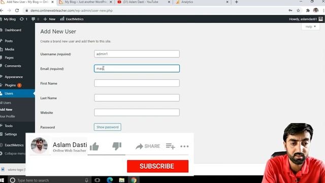 How to Add New Users to WordPress site, WordPress User Permissions, WordPress User Roles смотреть онлайн