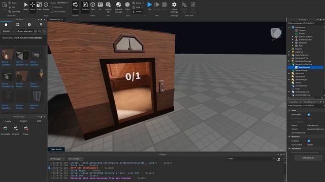 How to make teleportation system like in Doors | Roblox Studio смотреть онлайн