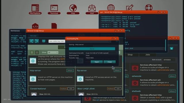 Creating A Proxy Server Network - Guide 3 - Grey Hack 0.7.1 смотреть онлайн