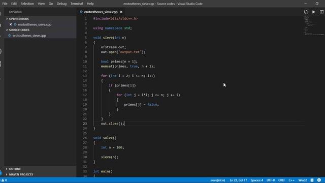 N gacha bo'lgan tub sonlarni topish Erotosfen g'alviri смотреть онлайн