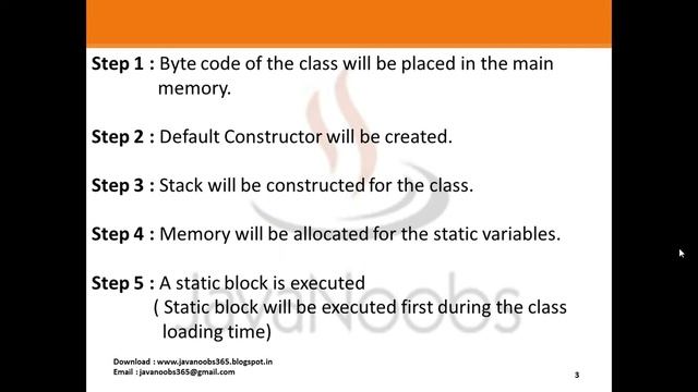 Java Basics Part 1 - Q 17 ) What happens atClass Loading Time смотреть онлайн