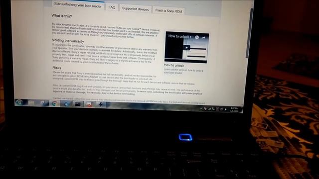Sony Xperia - Pattern Lock Removal using Flashtool смотреть онлайн