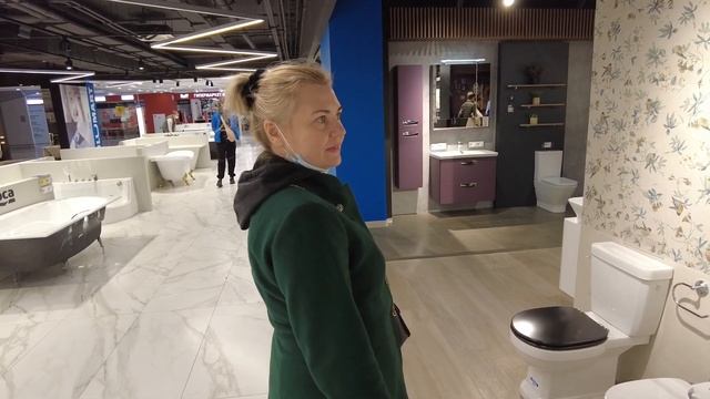 Самый большой гипермаркет сантехники в Москве «Blue mart» в ТЦ «Family Room» смотреть онлайн