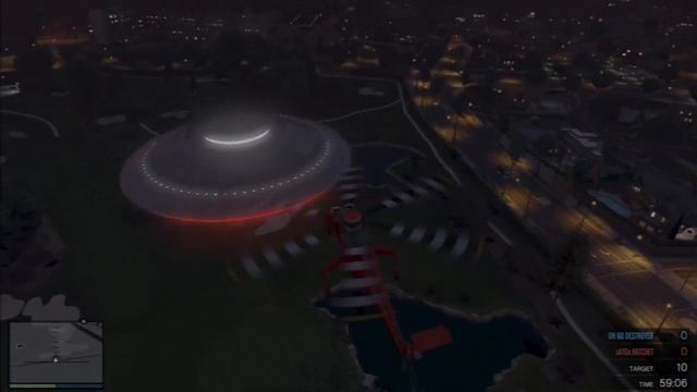GTA Online - UFO/ Sky-Crane/ Space Docker Online!