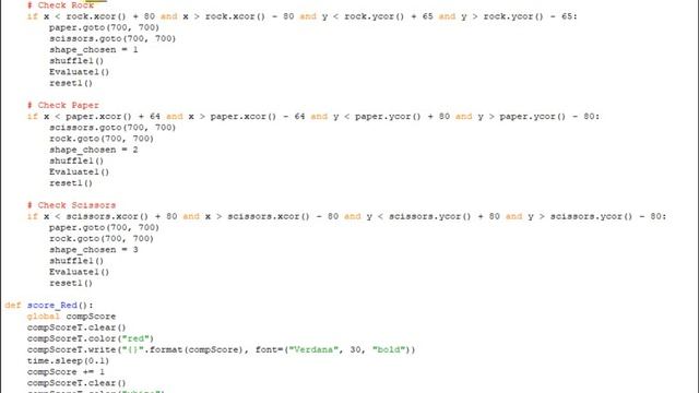 How to Code a Rock, Paper, Scissors Game in Python 3! смотреть онлайн