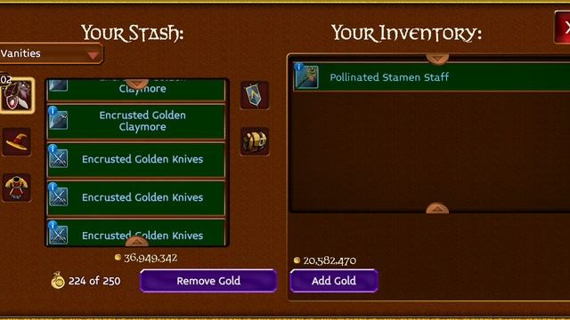 Over 200 Encrusted vanity weapons in stash смотреть онлайн