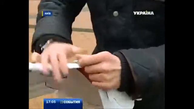 Флеш-моб "Предупреждающий страйк". Украина смотреть онлайн