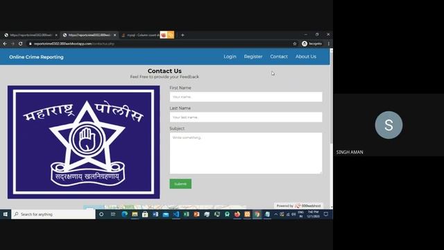 Online Crime Reporting website using php mysql смотреть онлайн
