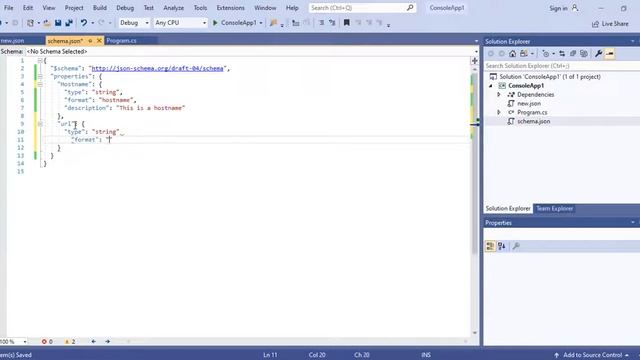 How to Validate Json Schema in Visual Studio? смотреть онлайн