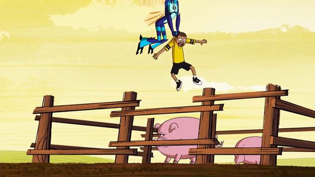 Бен 10 Бен и Гвен снимают видео о неудачах Cartoon Network смотреть онлайн