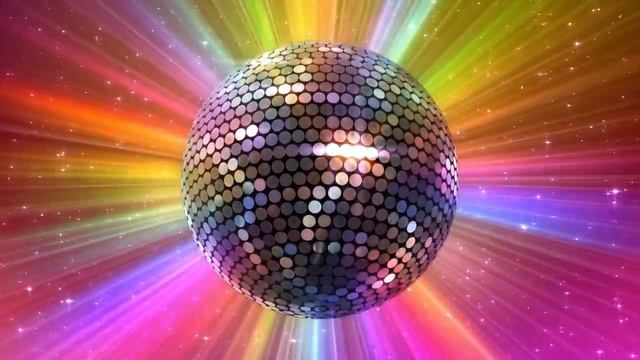 [4K] Colorful Big Disco Ball - 1 hour of relaxation with the Best Disco music, VJ Loop смотреть онлайн
