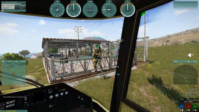ARMA 3 Advanced Flight Model KOTH: WY-55 Hellcat смотреть онлайн