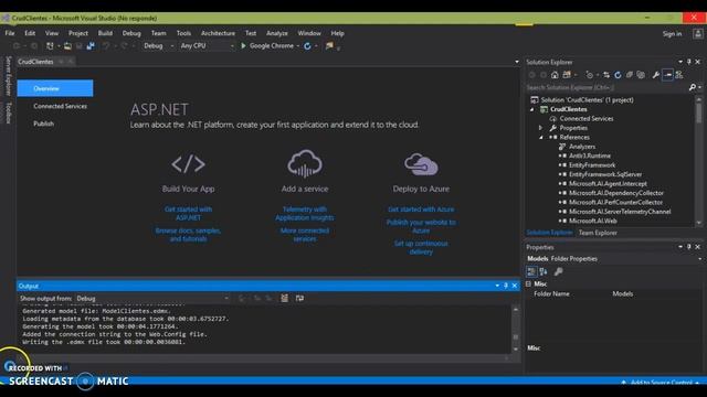 Crud básico con Entity Framework y Sql Server смотреть онлайн