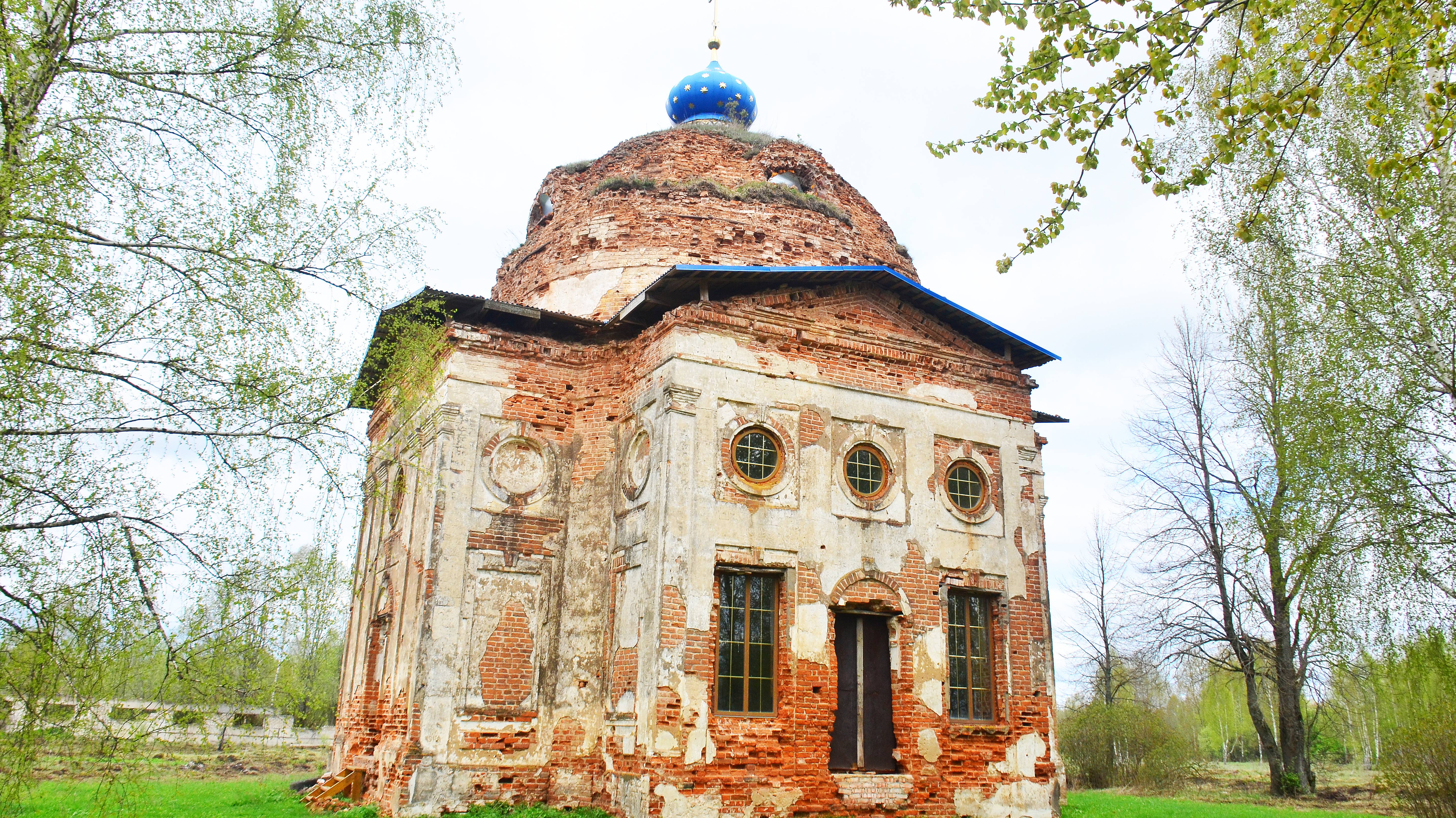 Старая церковь. д. Липки, Слобода. смотреть онлайн
