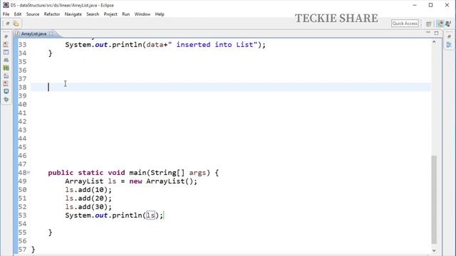 Data Structures and Algorithms | ArrayList | Java | Teckieshare | Part - I смотреть онлайн