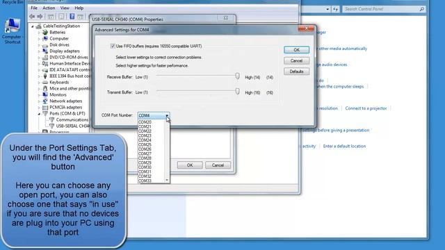 USB Changing port number on a USB device Windows 7 and XP.mp4 смотреть онлайн