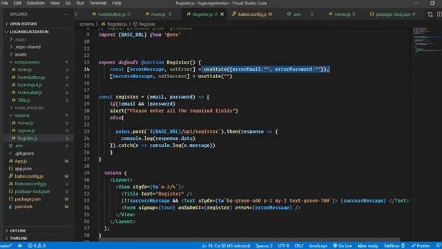 Login and Registration with React Native and Laravel | Expo | Sanctum смотреть онлайн