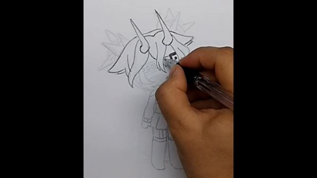 Drawing Gacha life Как нарисовать гача лайф смотреть онлайн