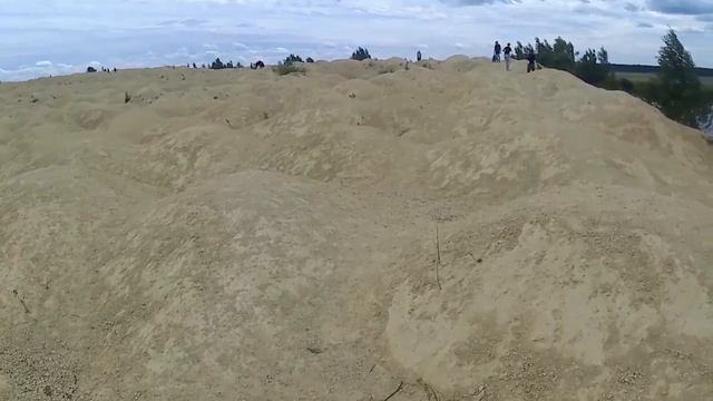 Борницкий карьер. Лунный пейзаж в Ленинградской области смотреть онлайн