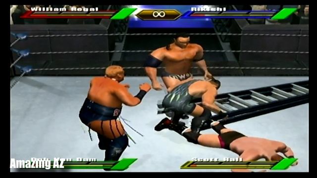 WWE Wrestlemania X8 - Path of Champions Playthrough WWE European Championship (William Regal) смотреть онлайн