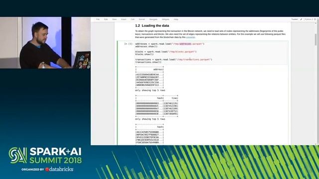 Spark+AI Summit 2018 - Analyzing Blockchain Transactions in Spark смотреть онлайн