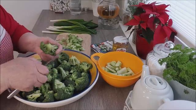 Салат с броколи !Вкусно!Быстро!Полезно!Домашняя еда Кухня Рецепты смотреть онлайн