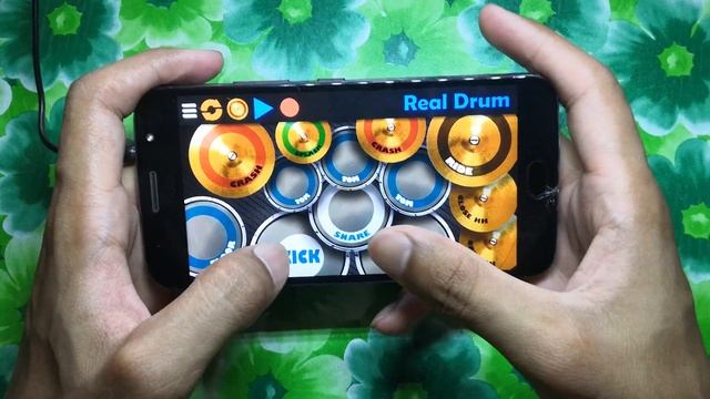 beginners drum fill #1 on real drum app | easy drum fill on real drum app |how to play real drum ap смотреть онлайн