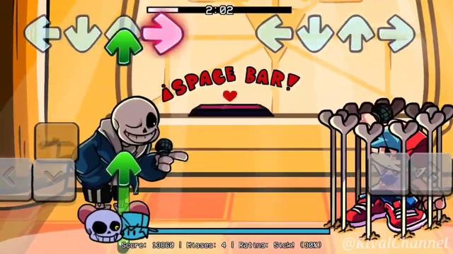 Friday Night Funkin Skeleton Bros Android смотреть онлайн