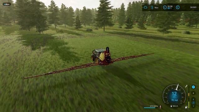 Spraying Herbicide to prepare SOIL for WINTER on Jungle No Man's Land смотреть онлайн