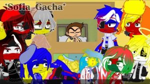 • Реакция стран на фэндом «13 Карт» 2 Часть • Countryhumans •