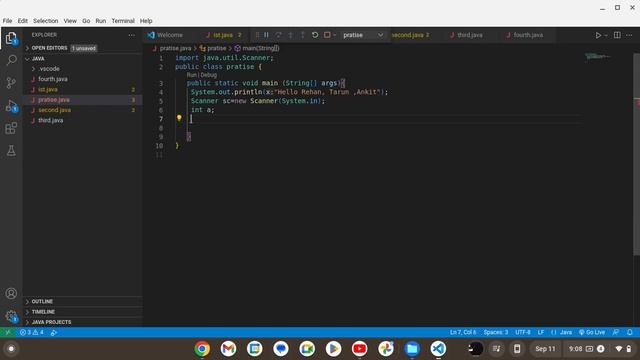 Java Programming Tutorial: How To Read User Input From Keyboard. For Beginners In Hindi.