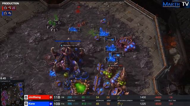 StarCraft 2 - Replay-Cast #742 - JinRising (Z) vs Kane (Z) [Deutsch] смотреть онлайн
