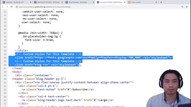 Bootstrap part 2. Membangun Blog Template смотреть онлайн