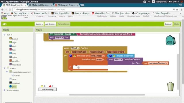 Integrando uma API simples смотреть онлайн