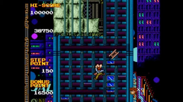 Crazy Climber 2 Arcade Gameplay Sample 1cc смотреть онлайн