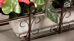 Подставки для цветов на окно ? Балконные подставки от Hitsad