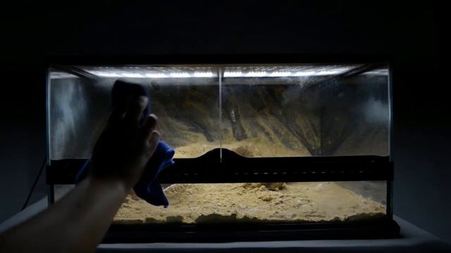 Терраклин – средство для очистки стекол террариума смотреть онлайн