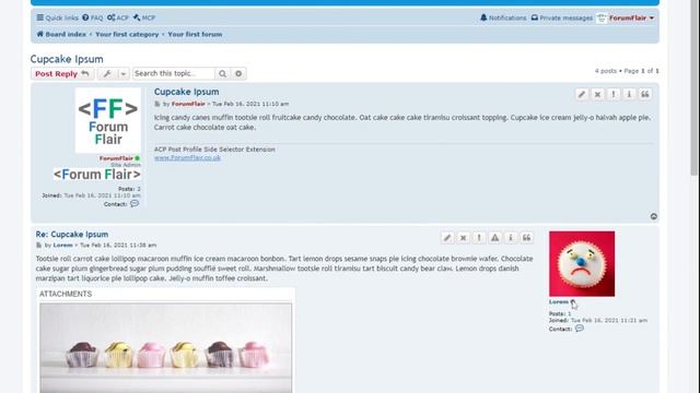 ForumFlair - APPSS - ACP Post Profile Side Selector - phpBB 3.3.3 Extension смотреть онлайн