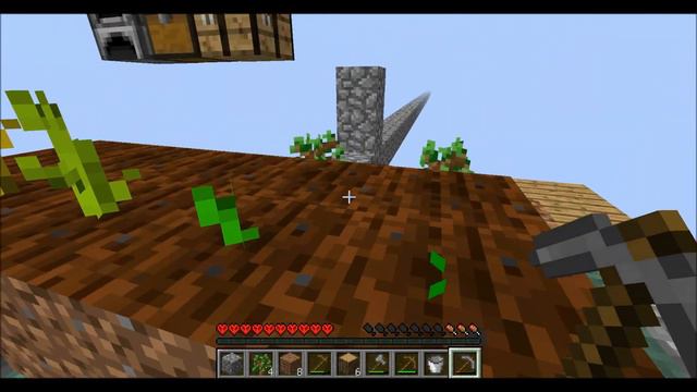 ★Выживание в Minecraft SkyBlock #2│4 Дороги,маленький зомби ^^│✔ смотреть онлайн