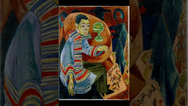 Ernst Ludwig Kirchner - Autorretrato con modelo - El bebedor - El pintor смотреть онлайн