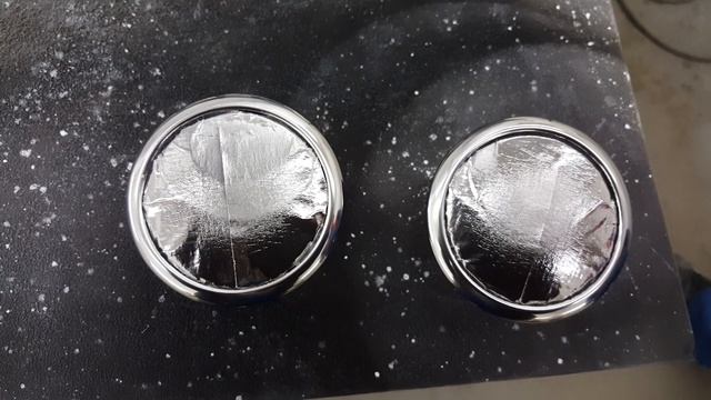 хром эффект краска !!! Нанесено 5 слоев поочередно. смотреть онлайн