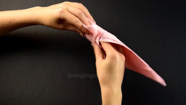 Как красиво сложить салфетки для сервировки стола Каллы смотреть онлайн